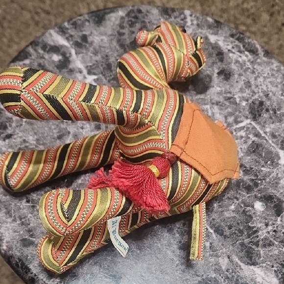 Striped Camel Plush with Saddle - Picture 6 of 6
